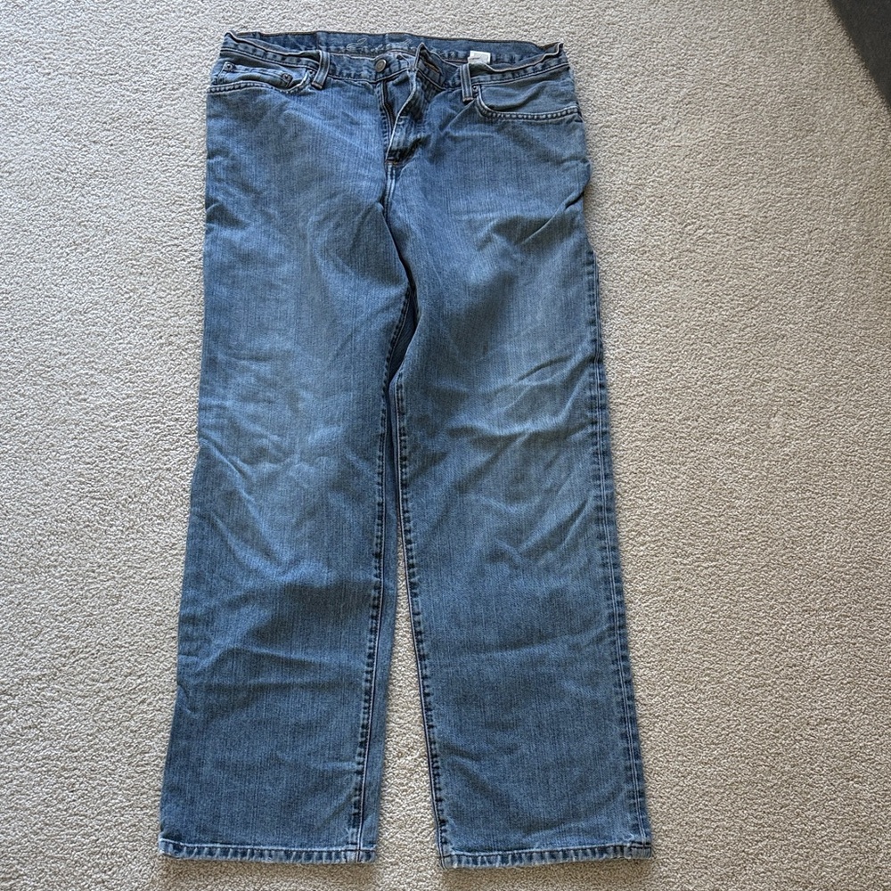 Eddie Bauer Men's Straight Fit Denim Jeans